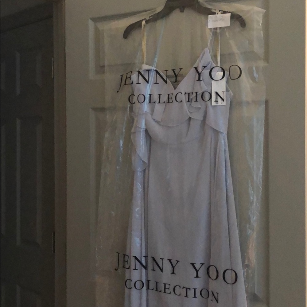 Jenny Yoo Size10 Bridesmaid Gown:Mila,Whisper Blue